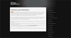 Desktop Screenshot of delcamp.org